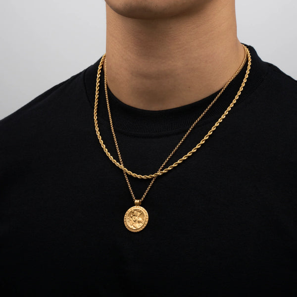 St Christopher + Chain