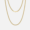 3mm Cuban Chain Gold - Casainte