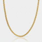 4mm Cuban Chain Gold
