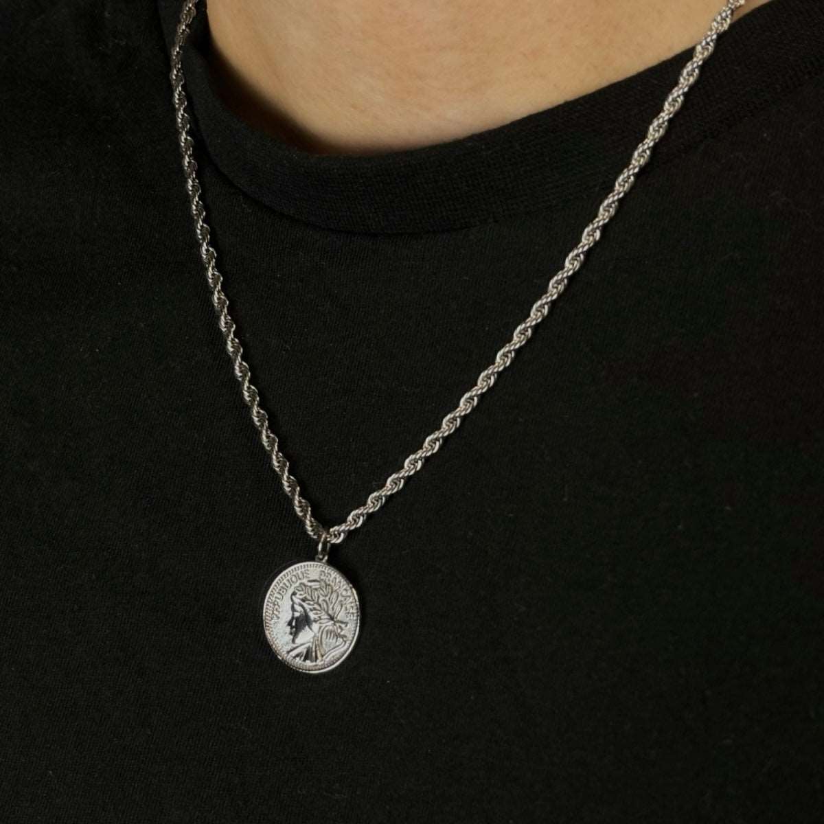 Coin Pendant Necklace