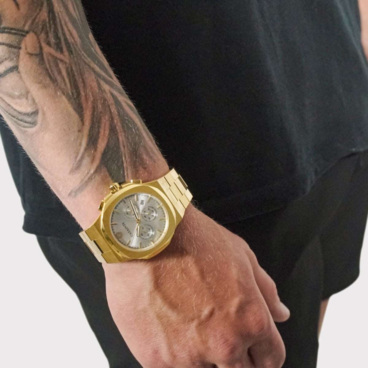 Gold Casainte Watch