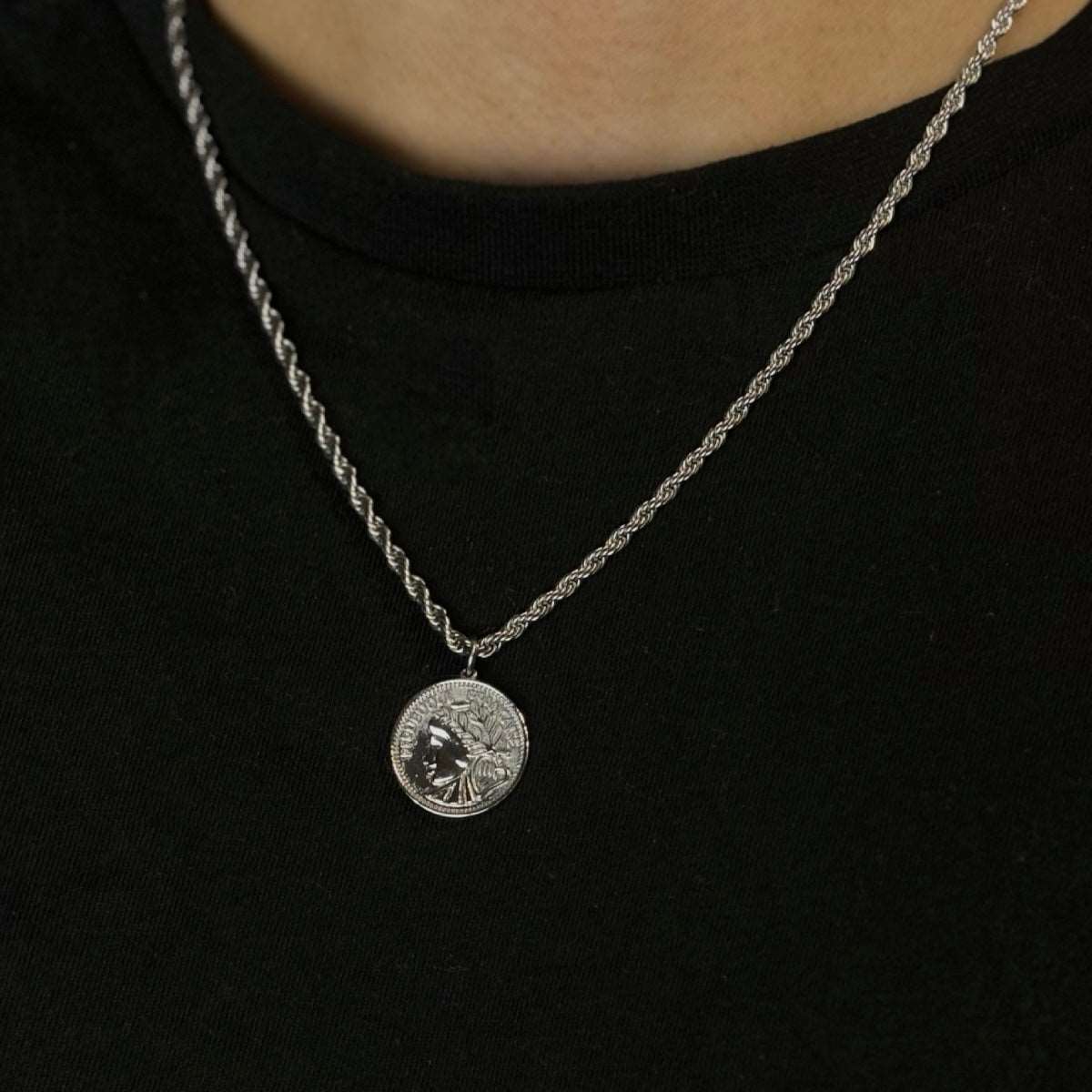 Coin Pendant Necklace