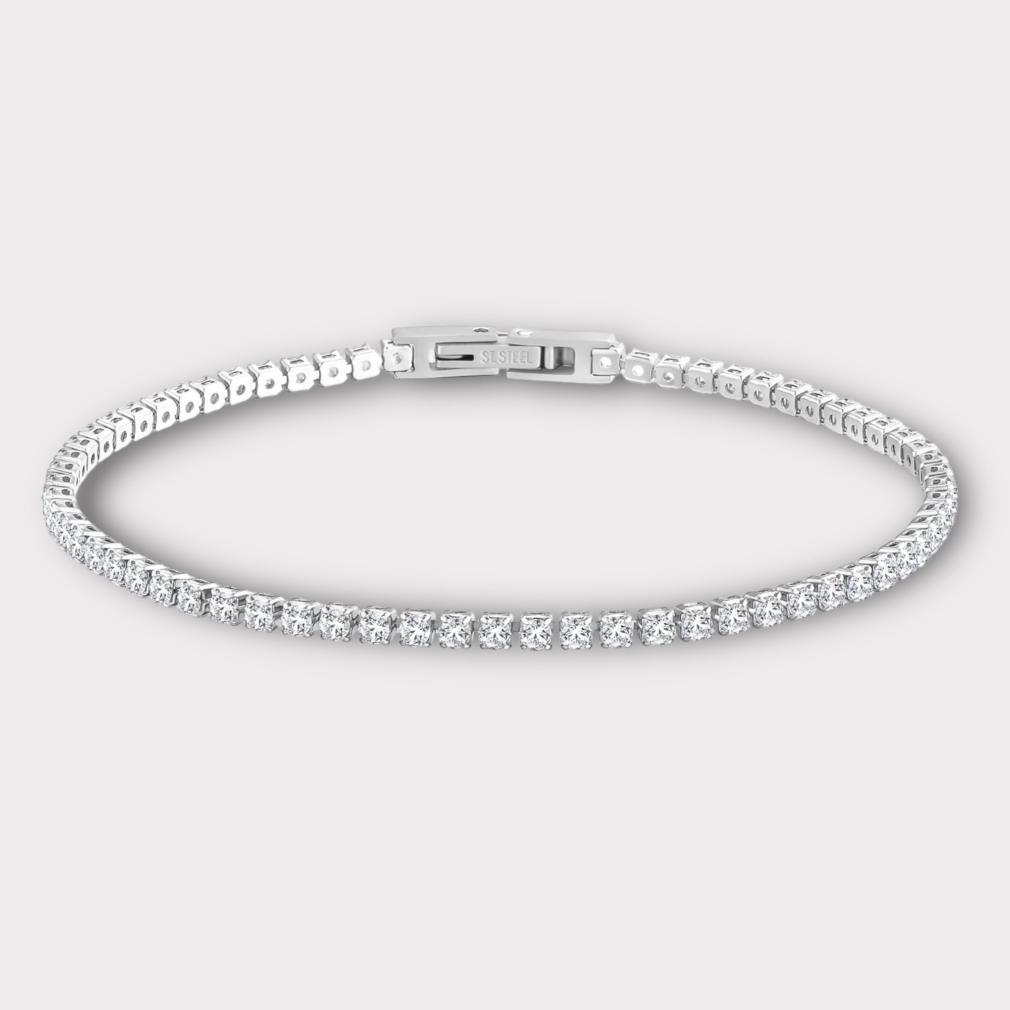 Silver Tennis Bracelet