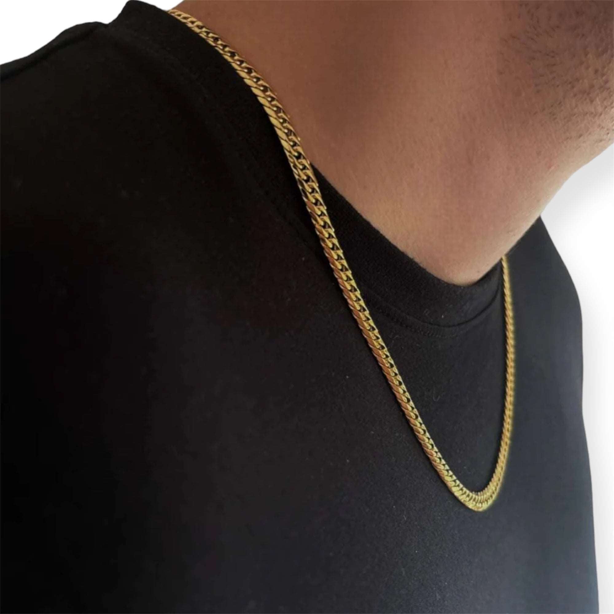 6mm Cuban Chain Gold