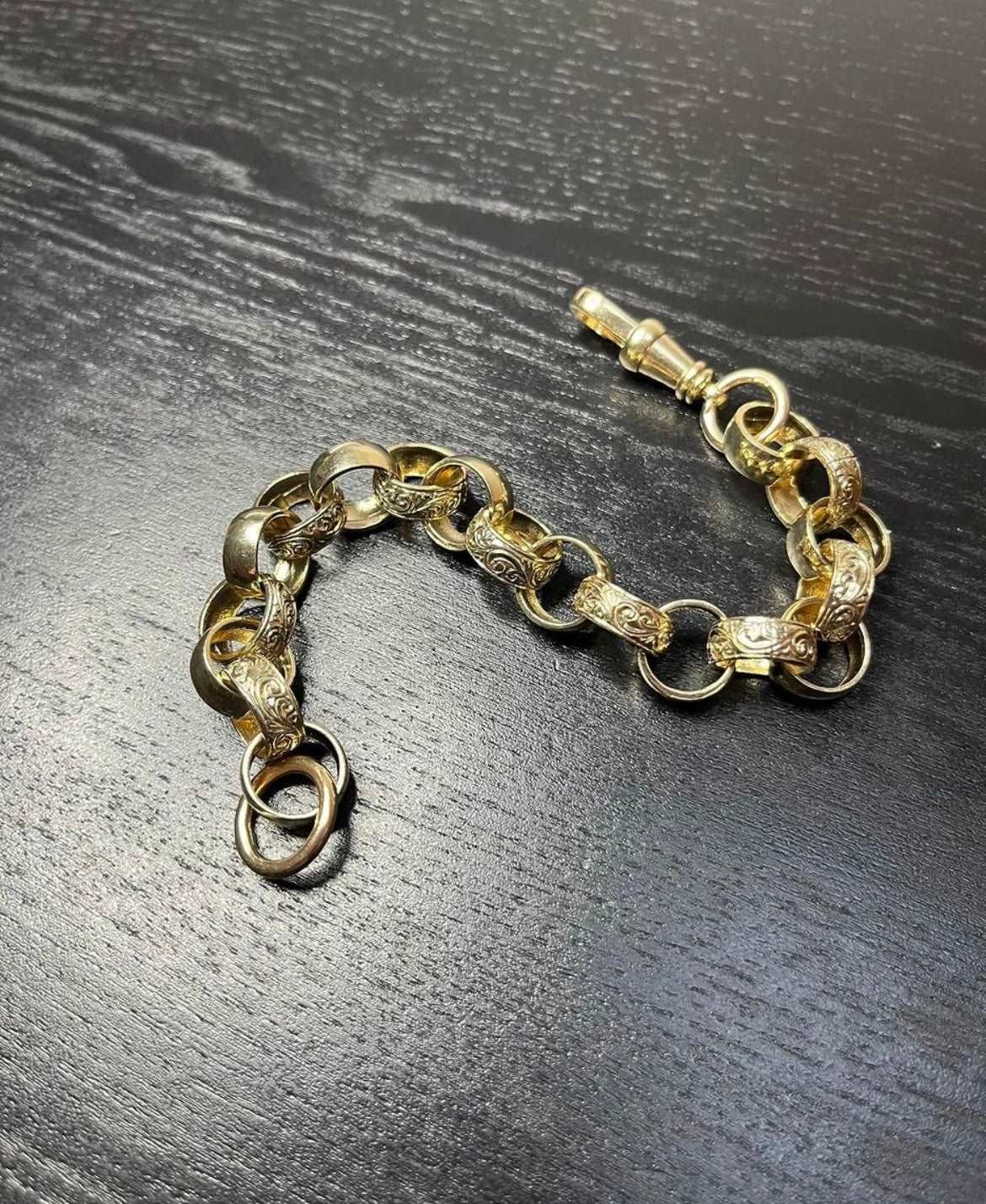 9ct Belcher M Bracelet