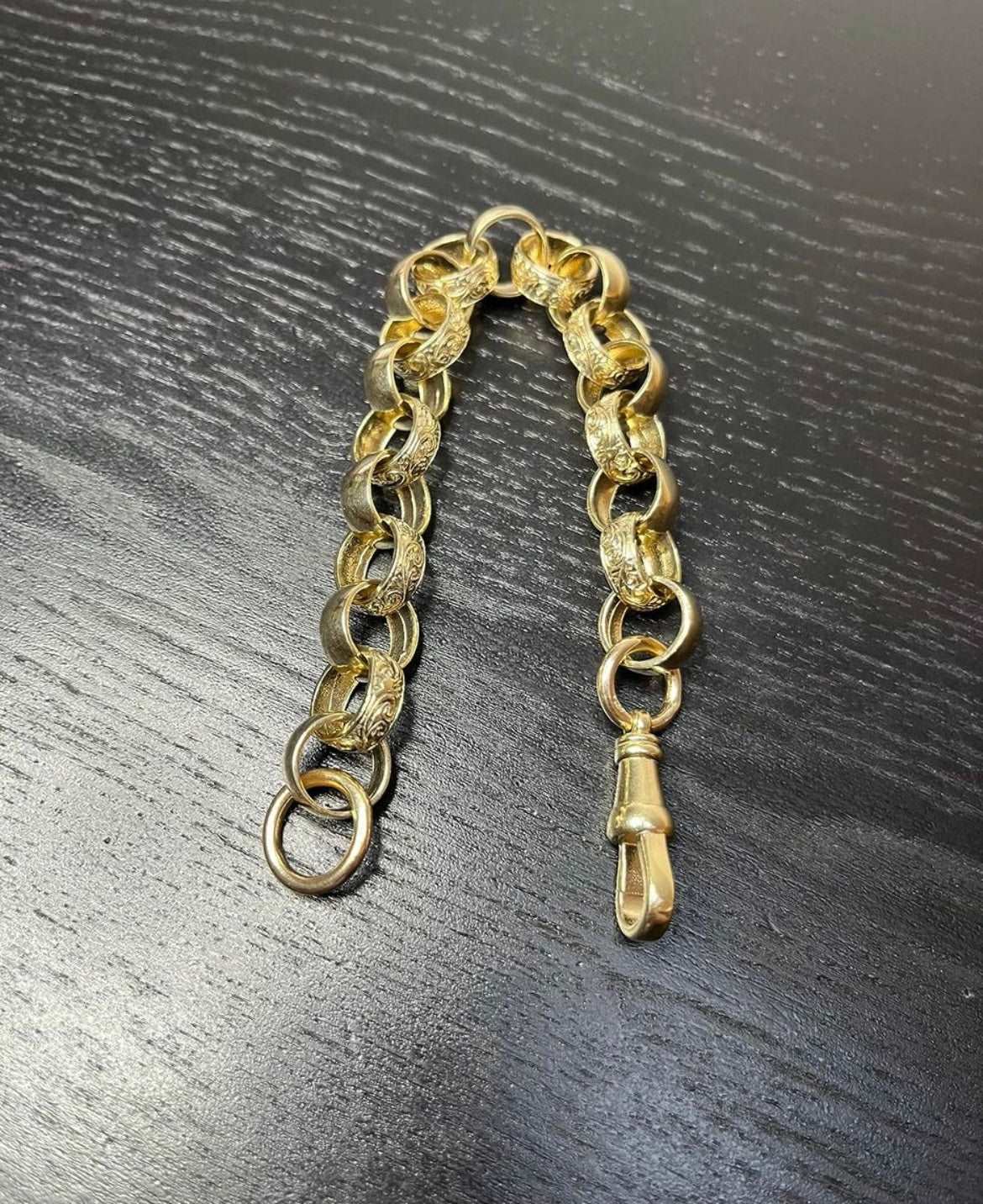 9ct Belcher M Bracelet