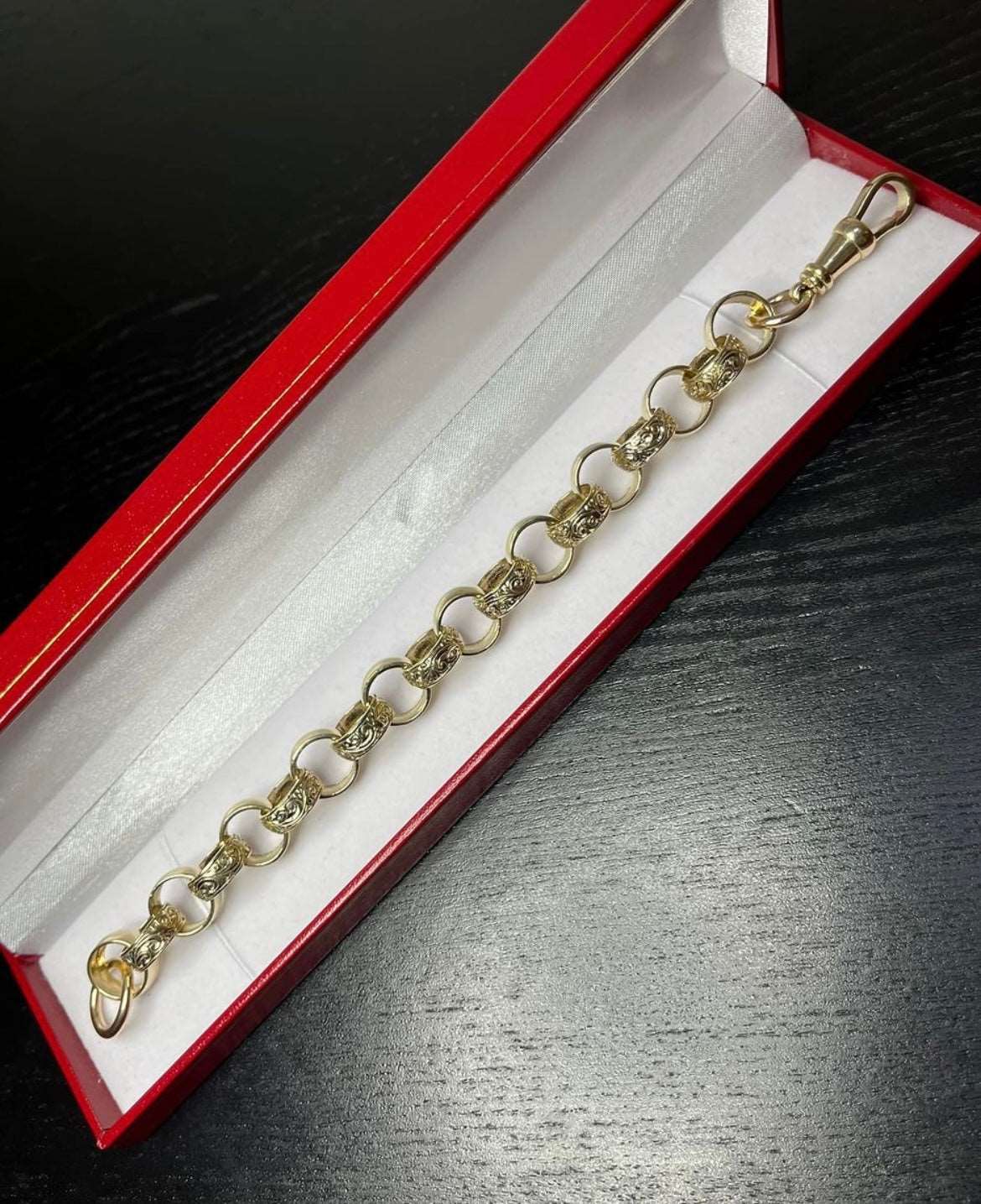 9ct Belcher M Bracelet