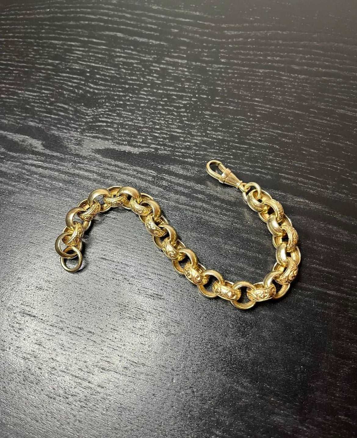 9ct Belcher L Bracelet