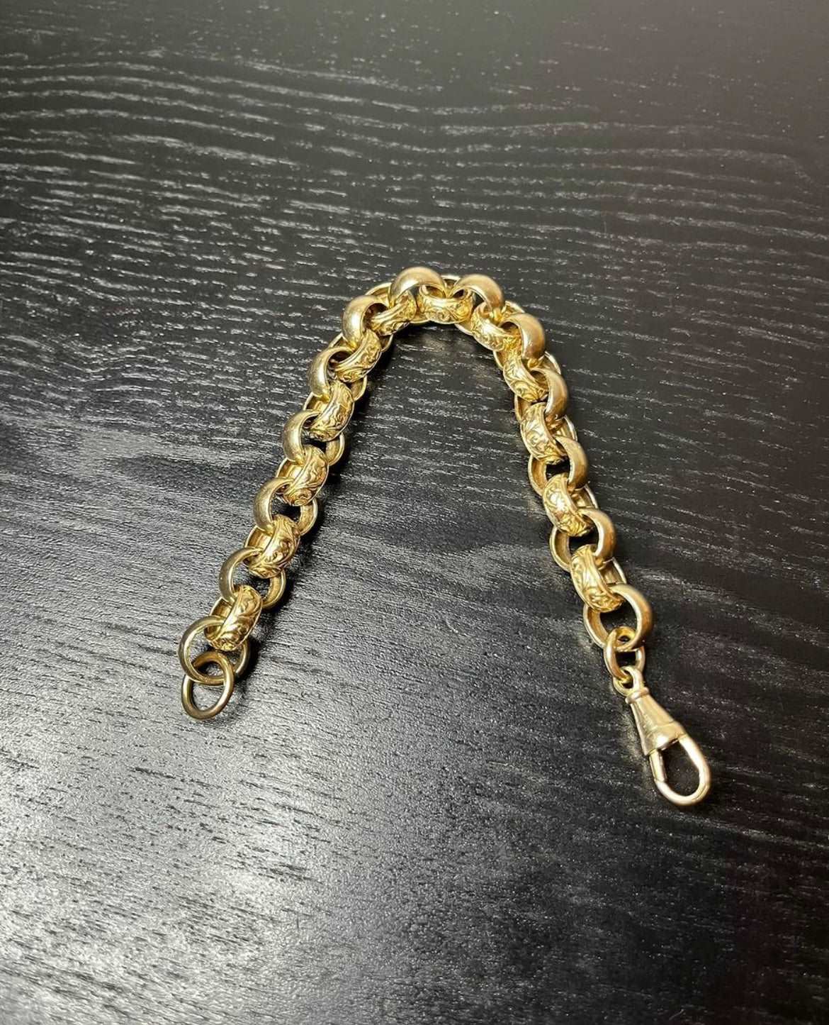 9ct Belcher L Bracelet