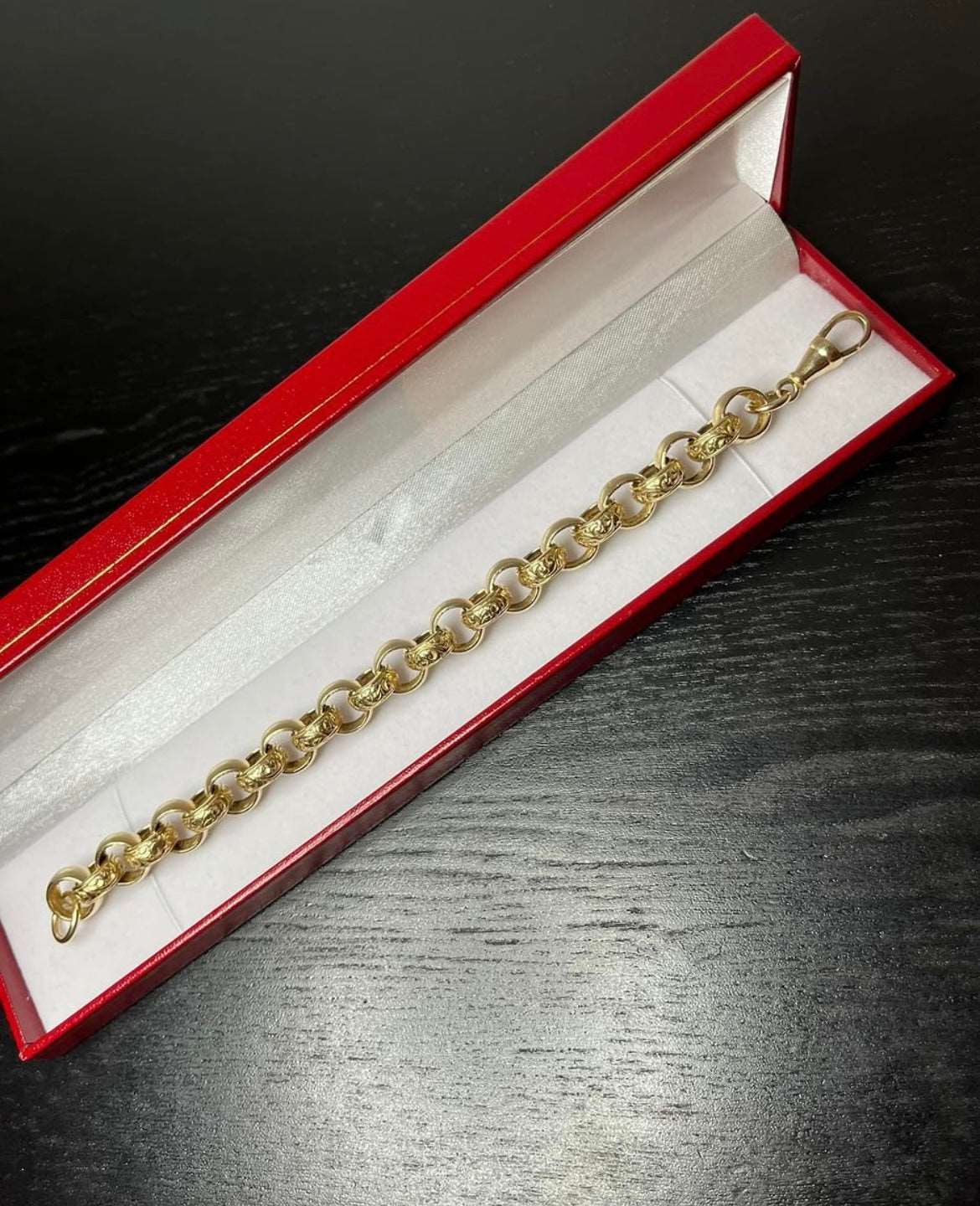 9ct Belcher L Bracelet