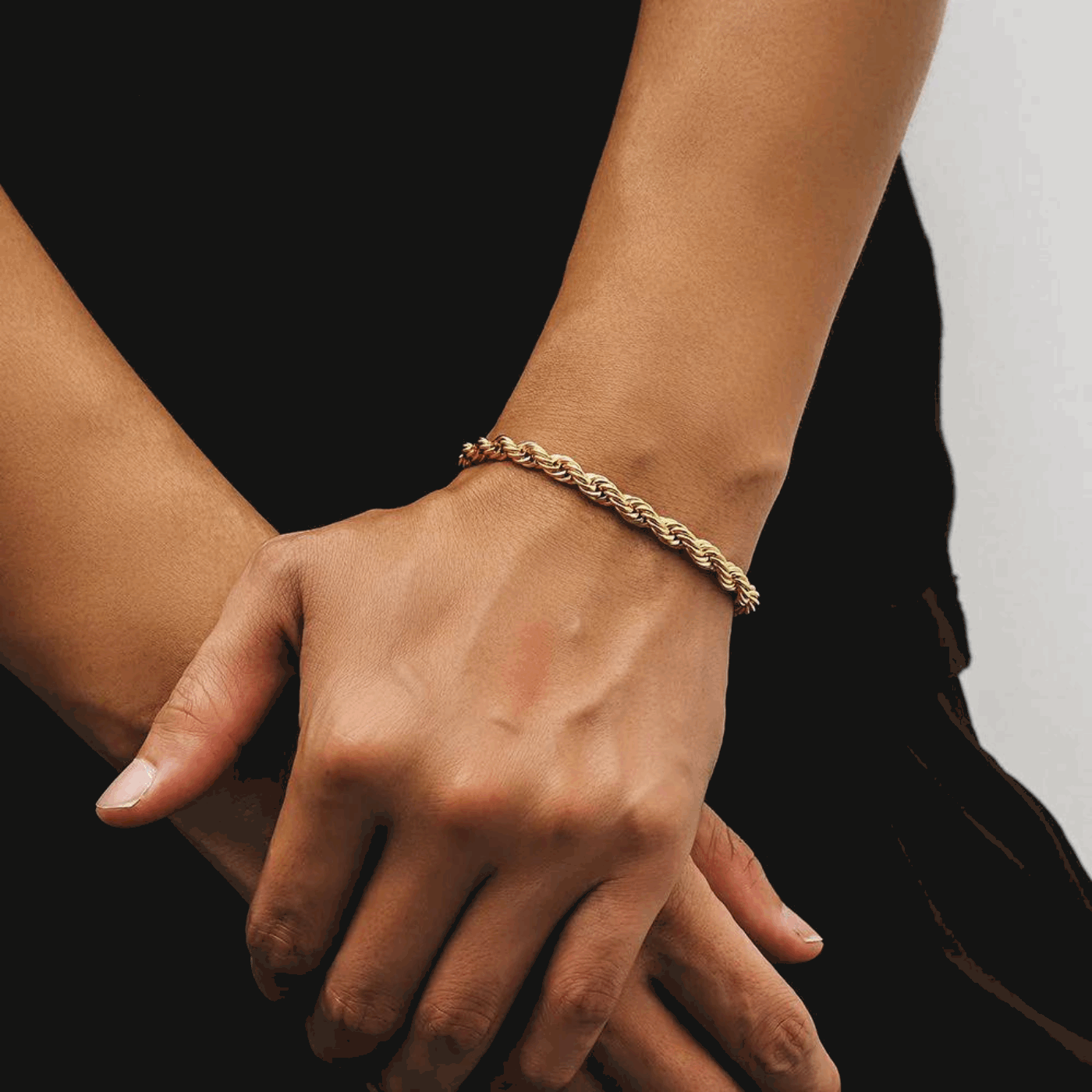 Gold Rope Bracelet