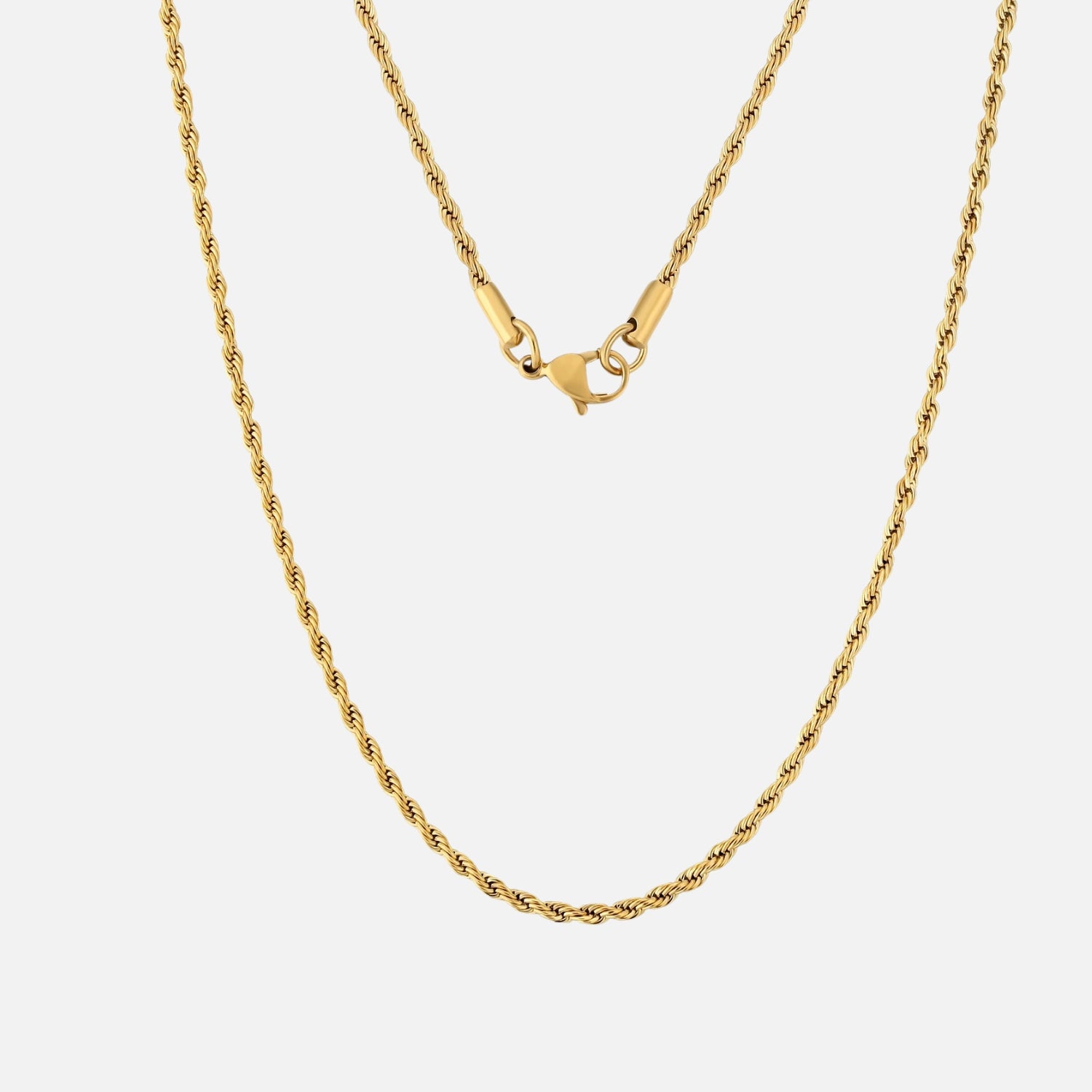 3mm Rope Chain Gold