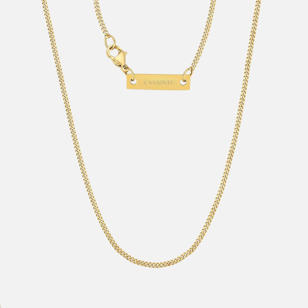 2mm Cuban Chain Gold