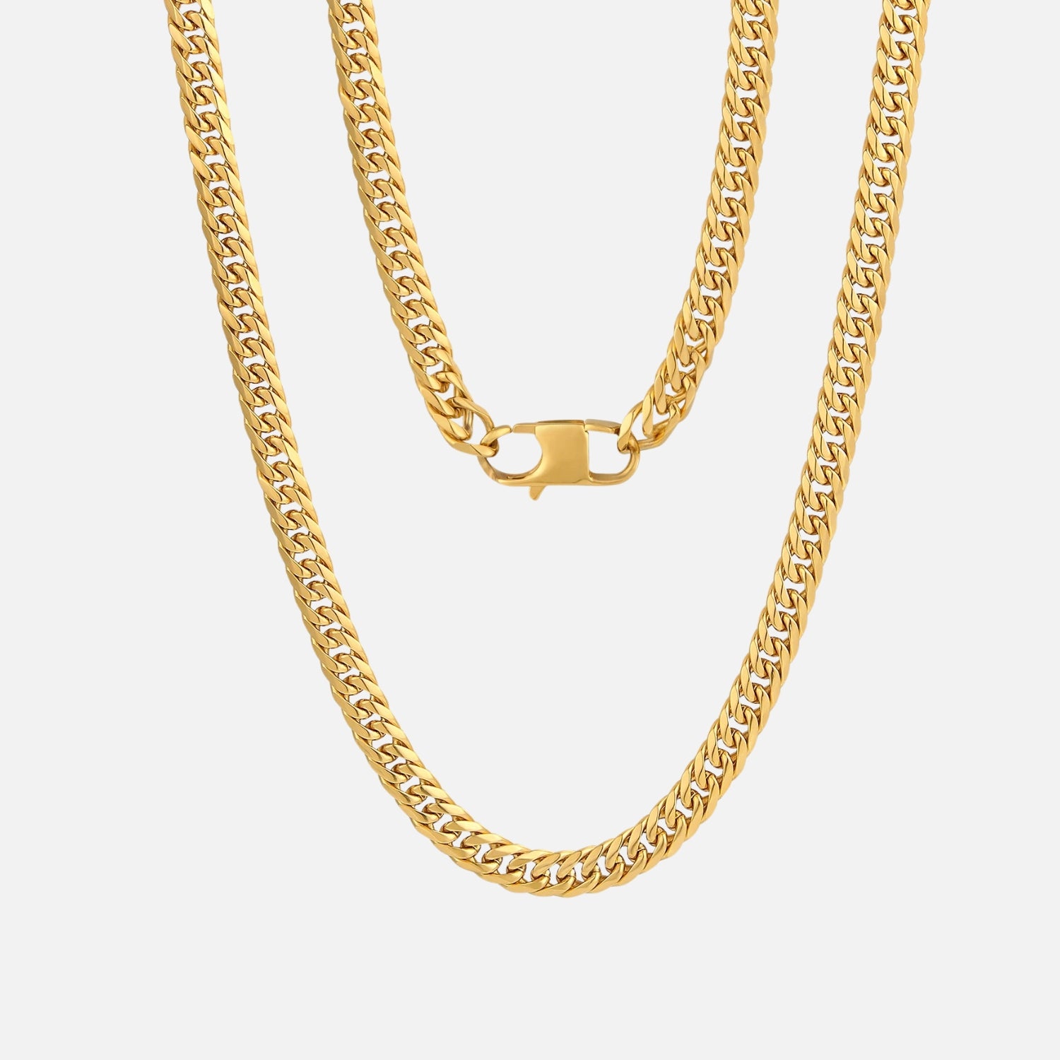 6mm Cuban Chain Gold