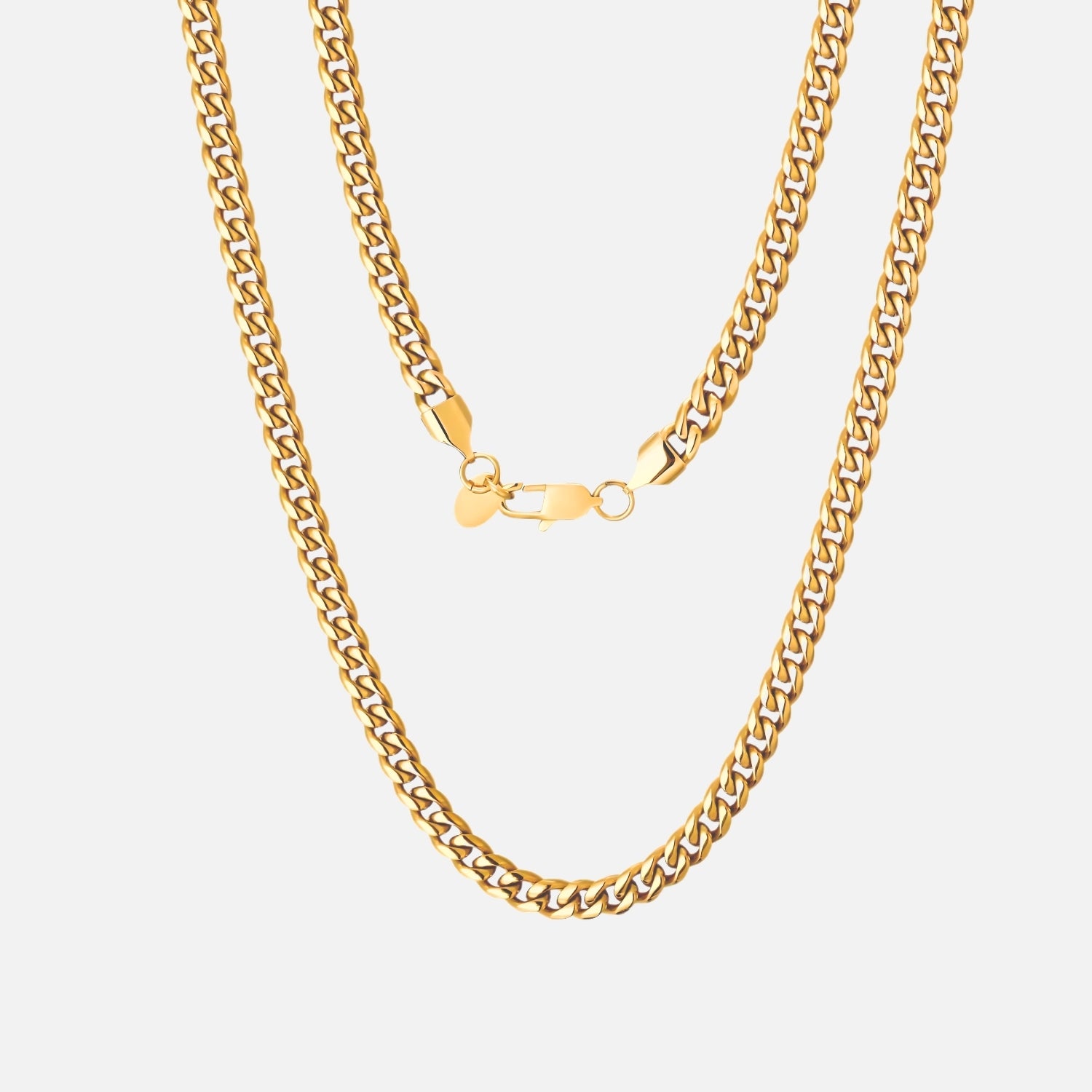 4mm Cuban Chain Gold