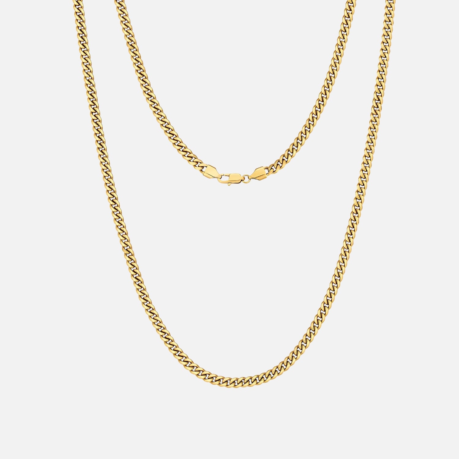 3mm Cuban Chain Gold