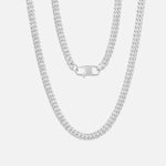 6mm Cuban Chain Silver