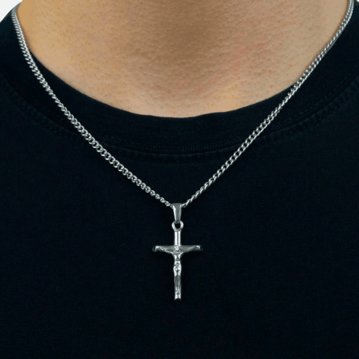 Cross Necklace Silver - Casainte