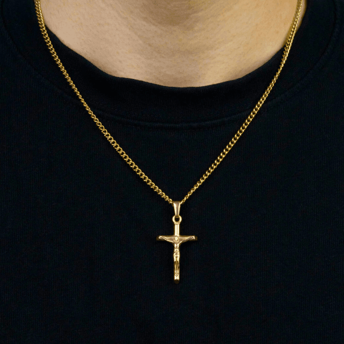 Cross Necklace Gold - Casainte