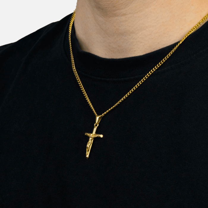 Cross Necklace Gold - Casainte