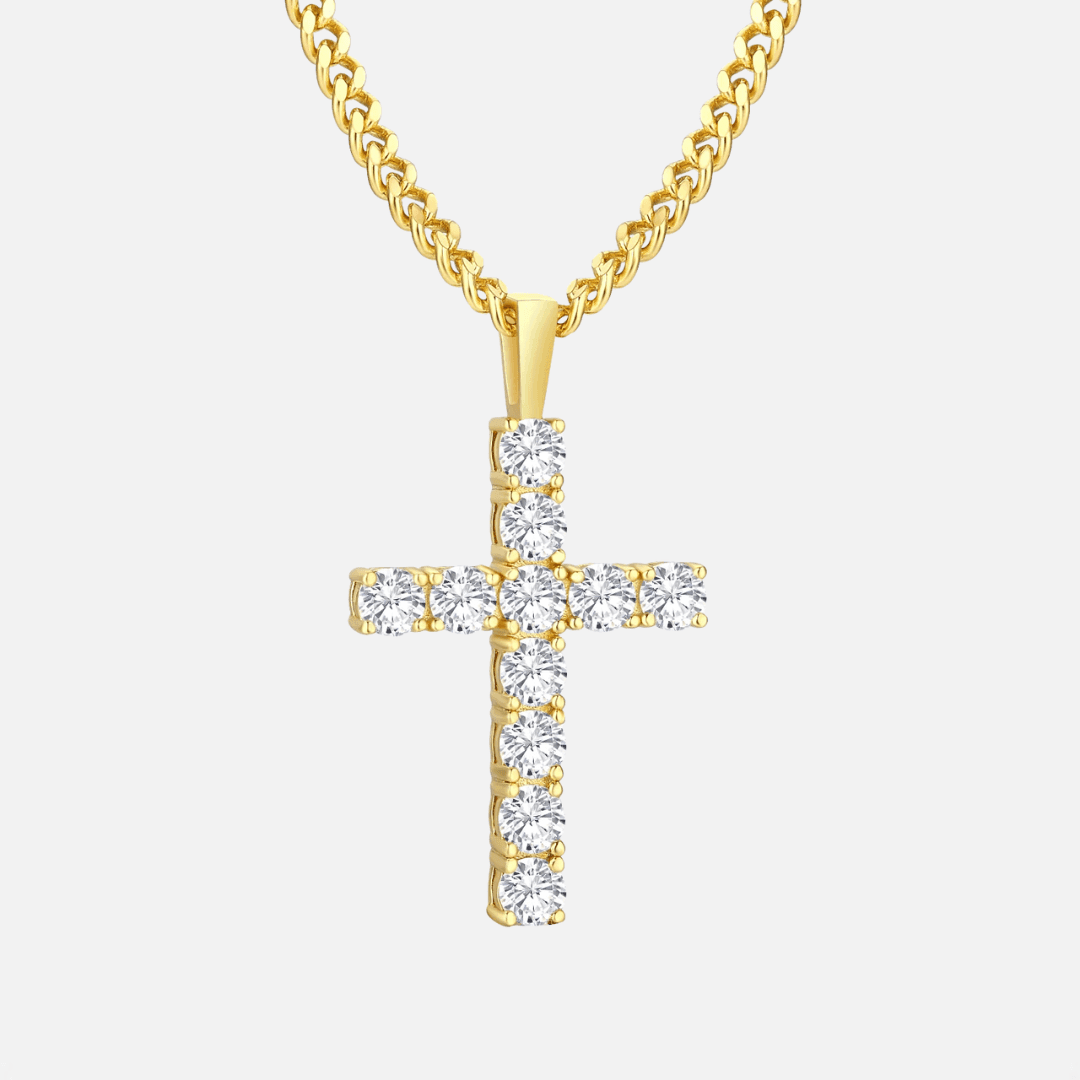 Gold Diamond Necklace - Casainte