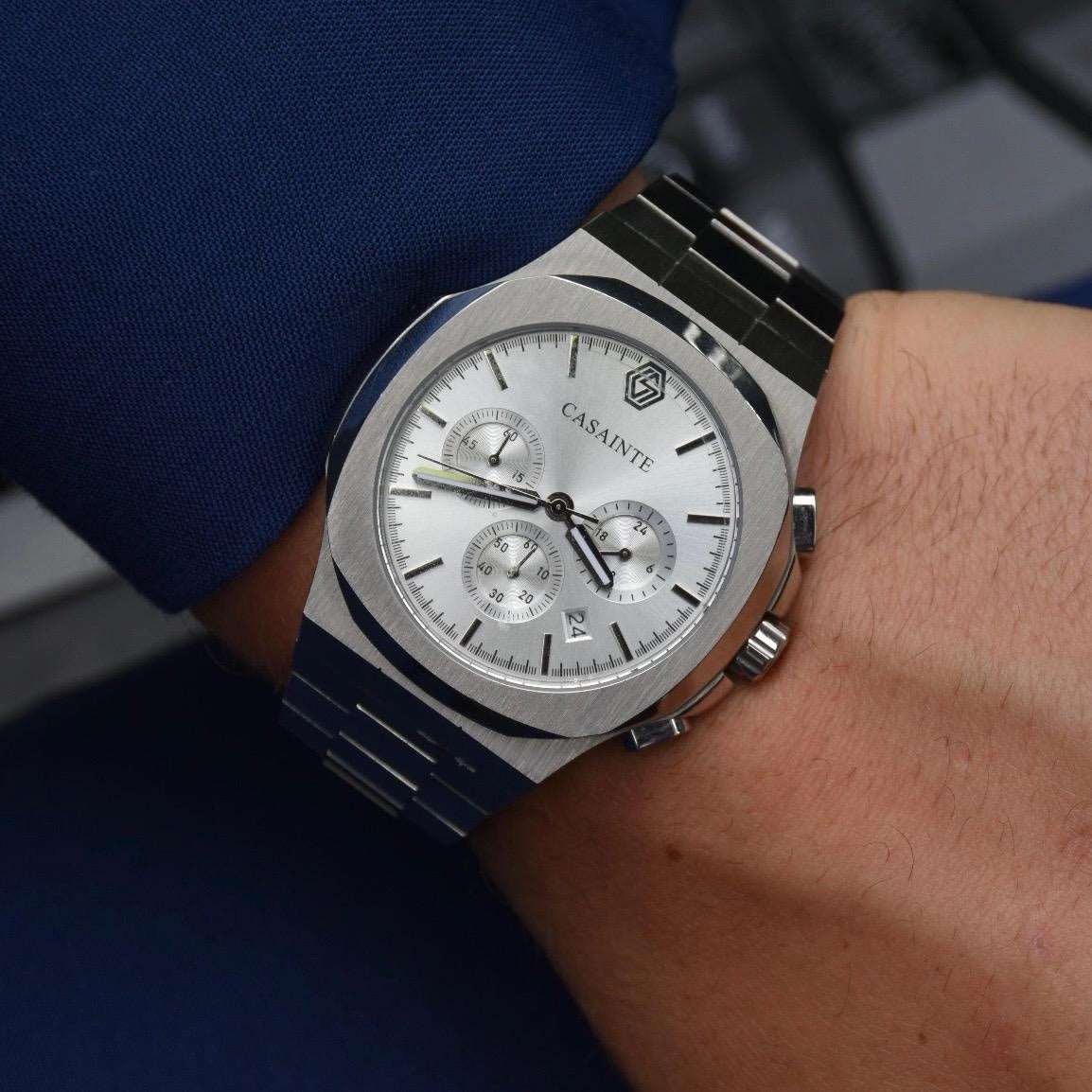 Silver Casainte Watch