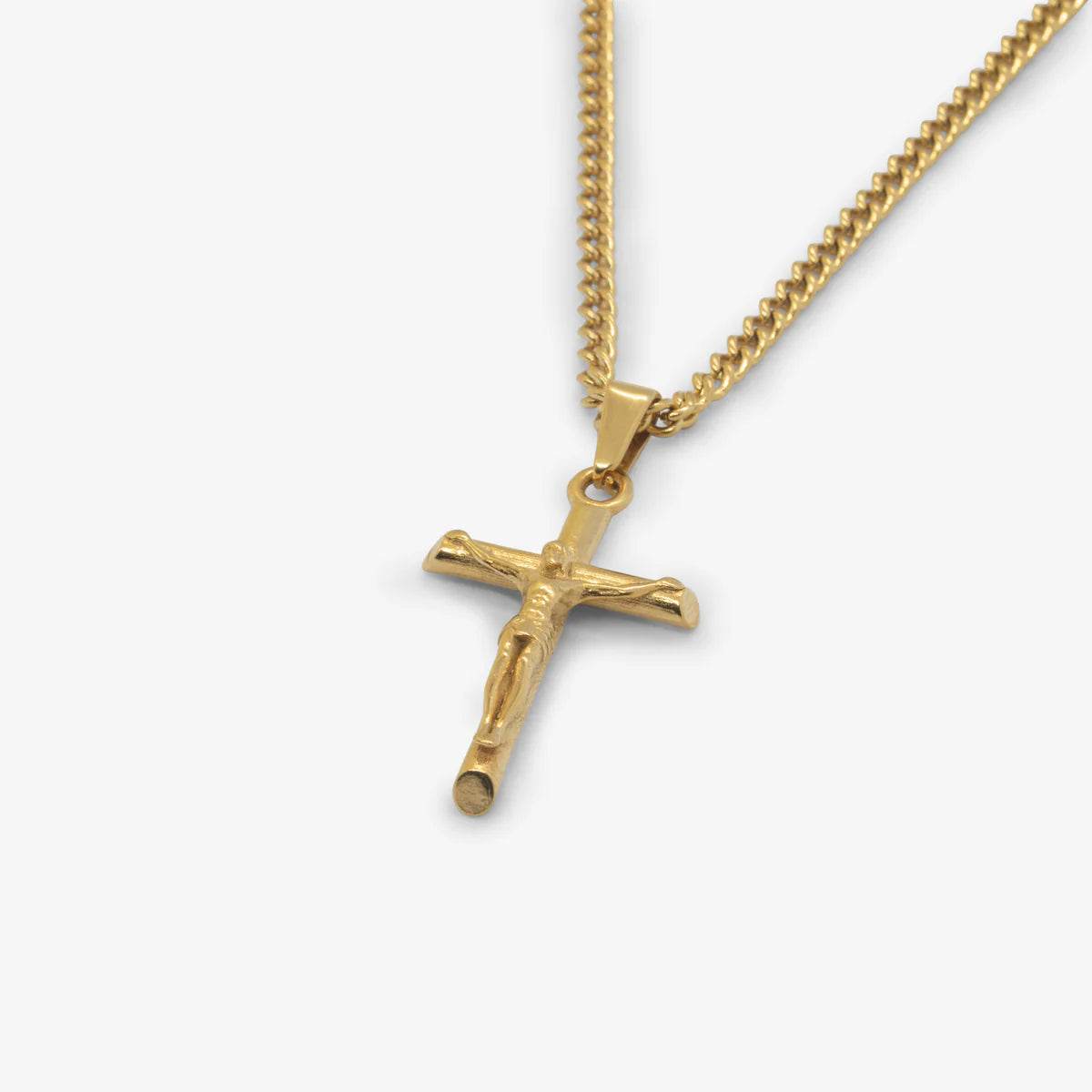 Cross Necklace Gold - Casainte