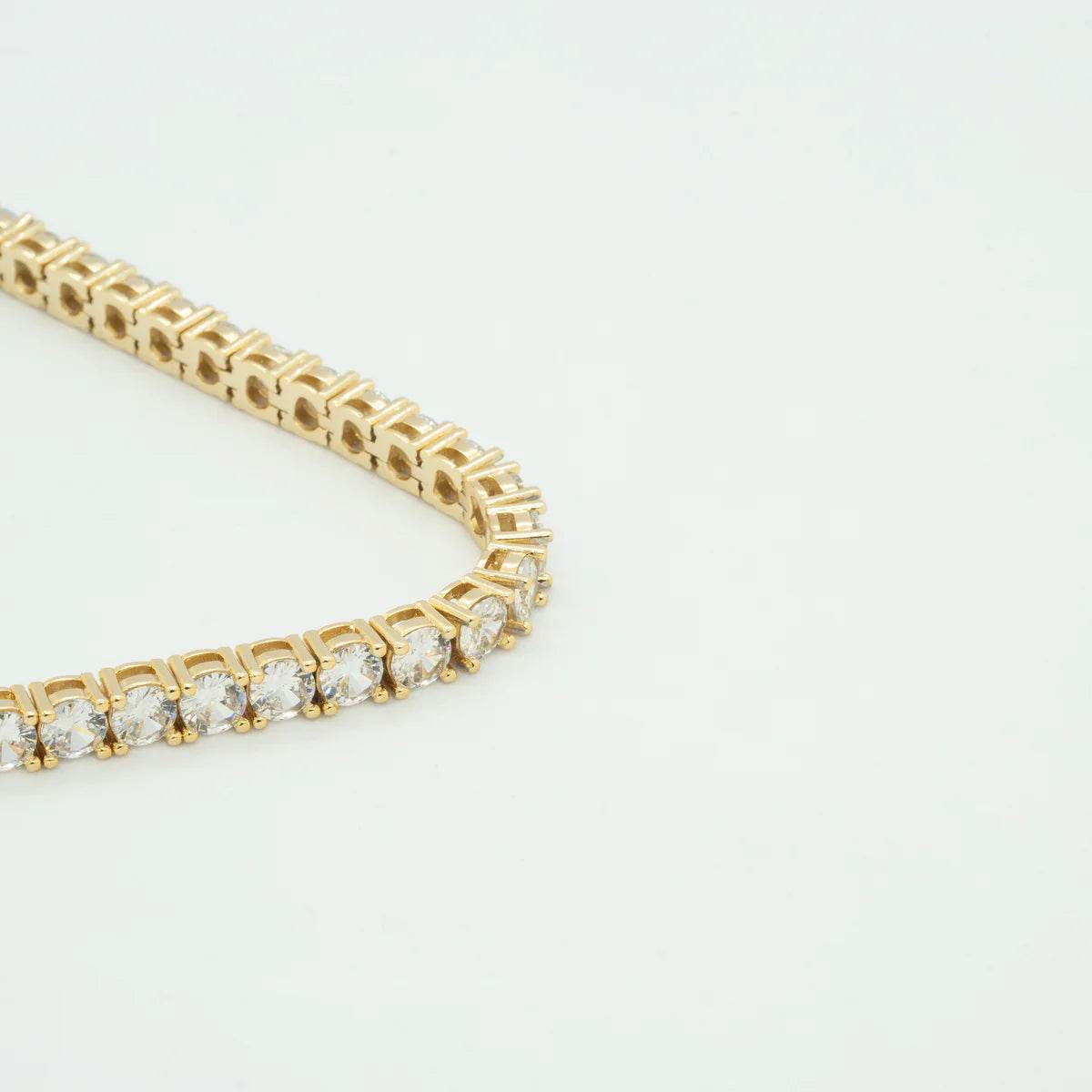 Gold Tennis Bracelet - Casainte