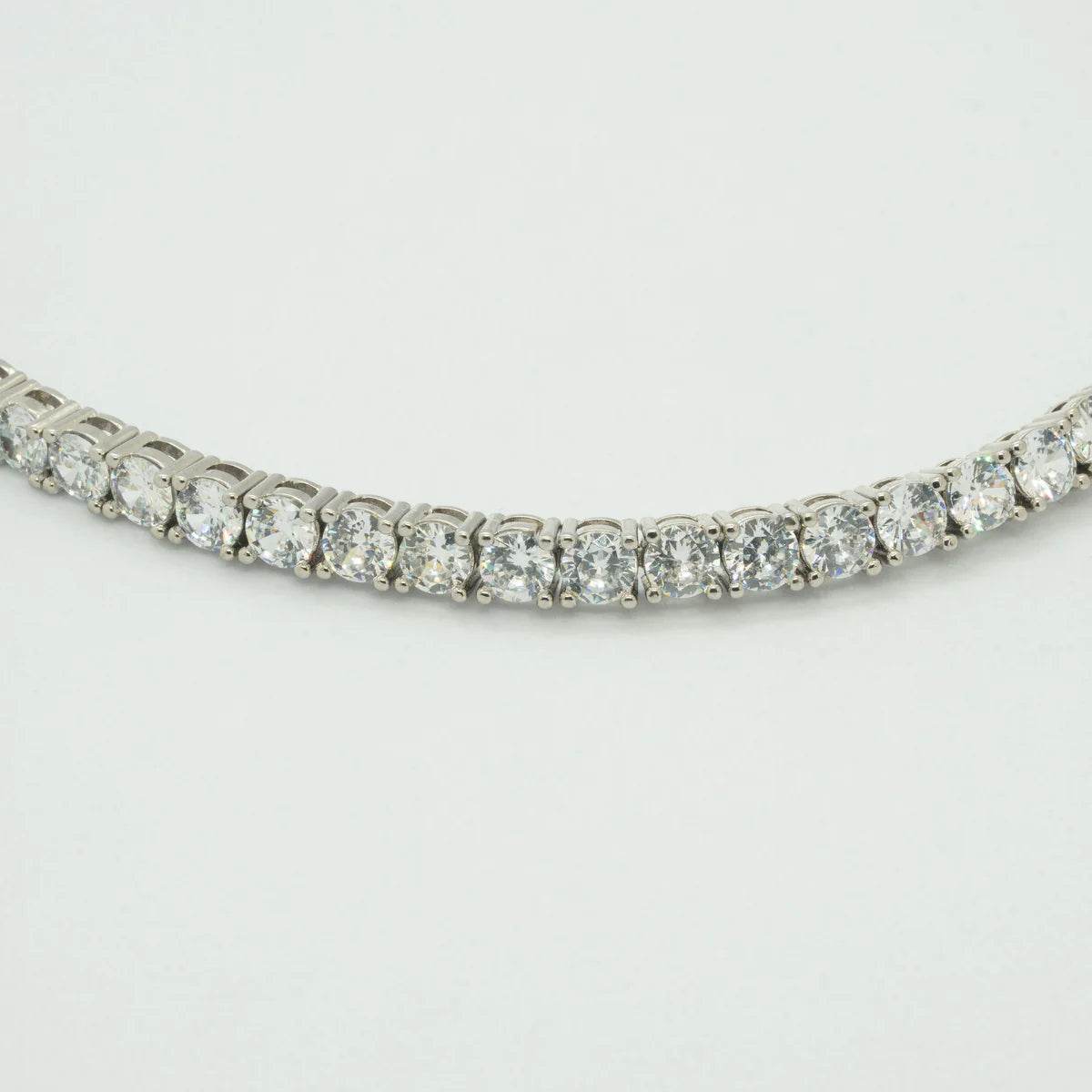 Silver Tennis Bracelet - Casainte